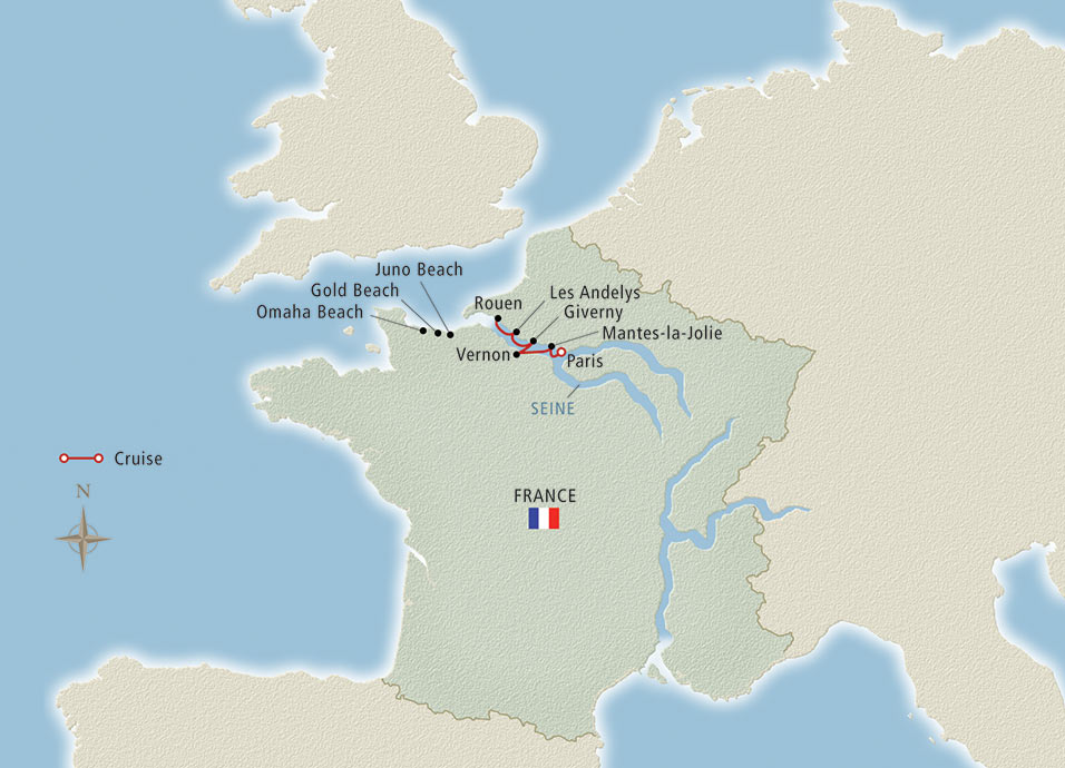 Paris to Normandy and return