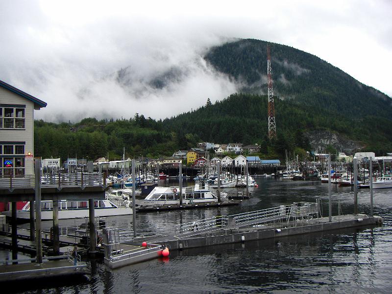 CIMG0769.JPG - The harbor at Ketchikan